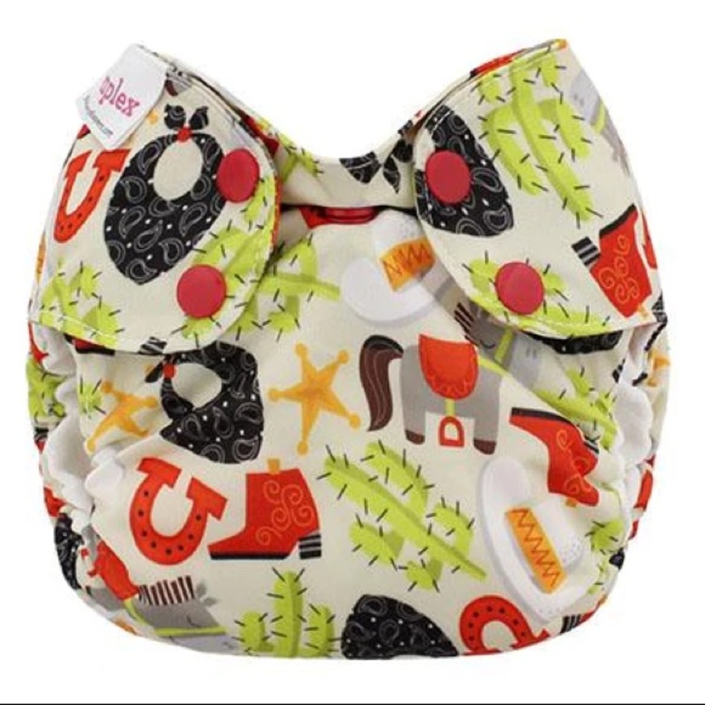 Newborn simplex in organic cotton gently used in Rodeo